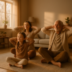 Små pauser og bevægelse der samler familien